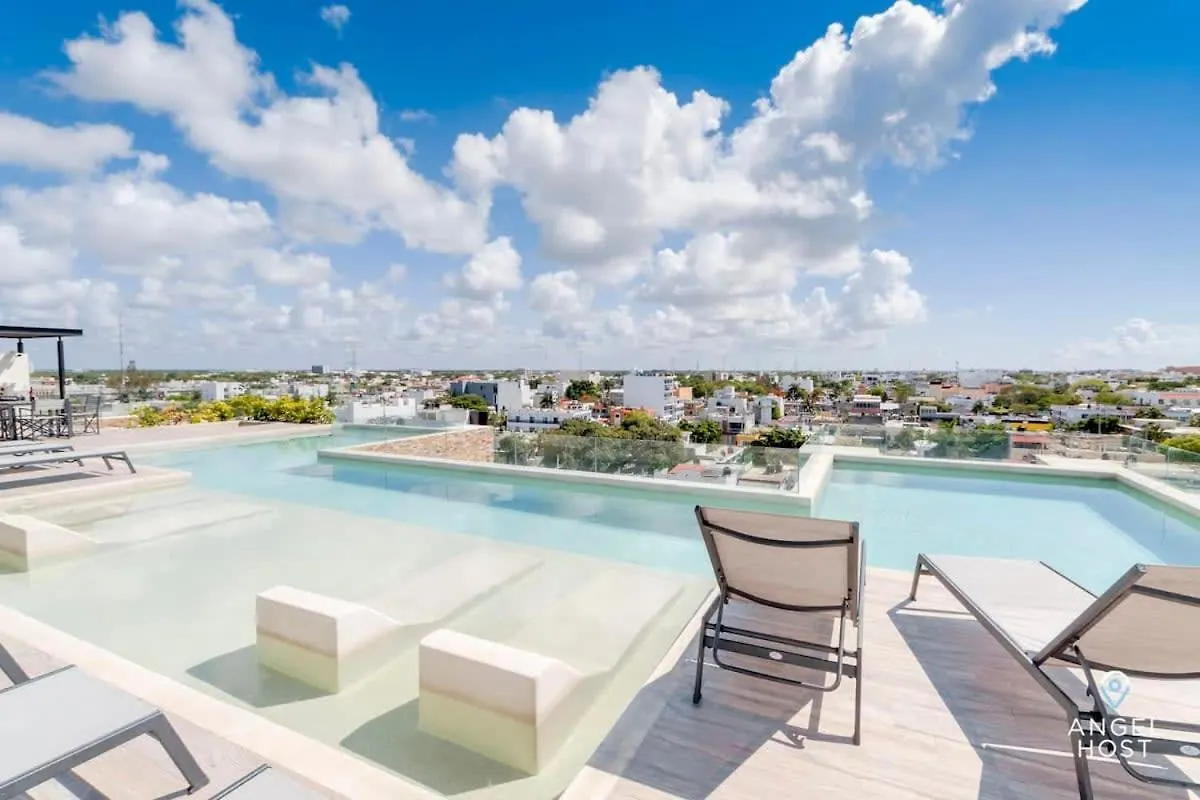 Roof Pool, Gym, Full Kitchen, 4 Blocks To 5Th Ave Villa Playa del Carmen
